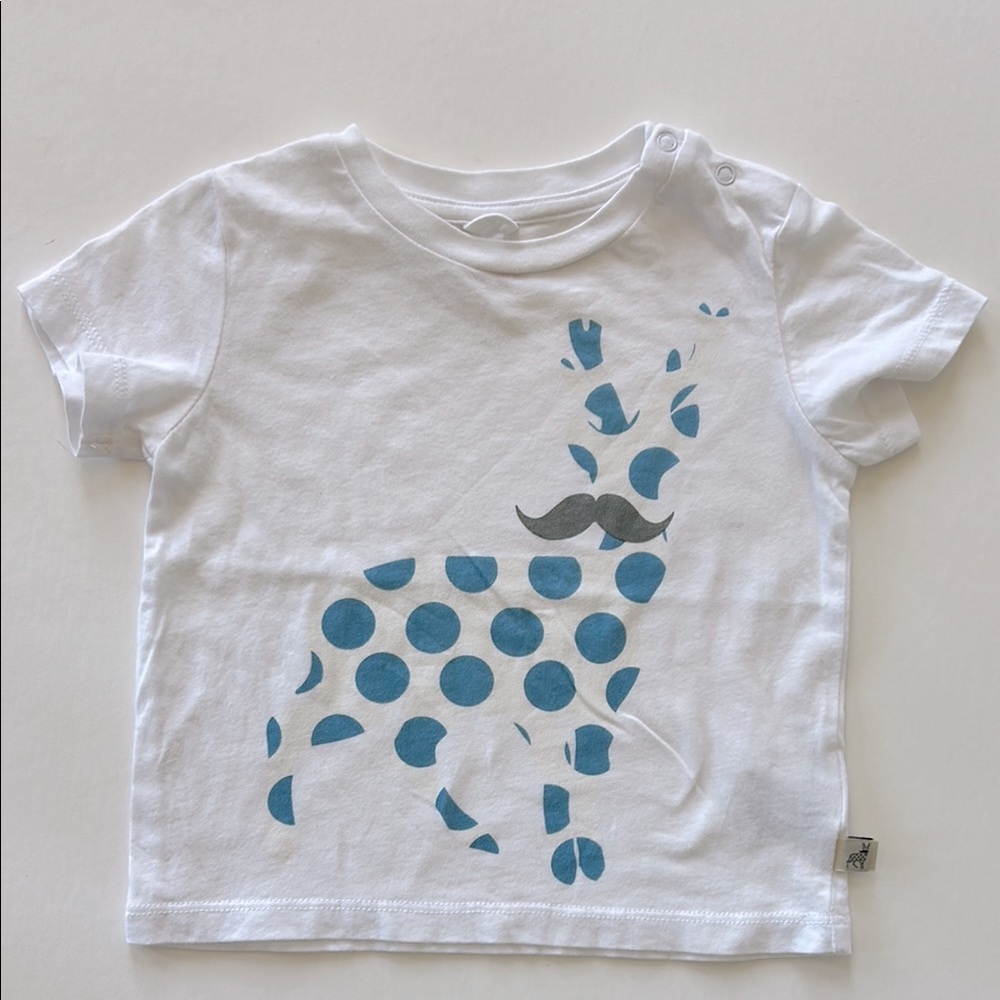 Girls Stella McCartney Kids Short Sleeve Tee - Picture 1 of 6